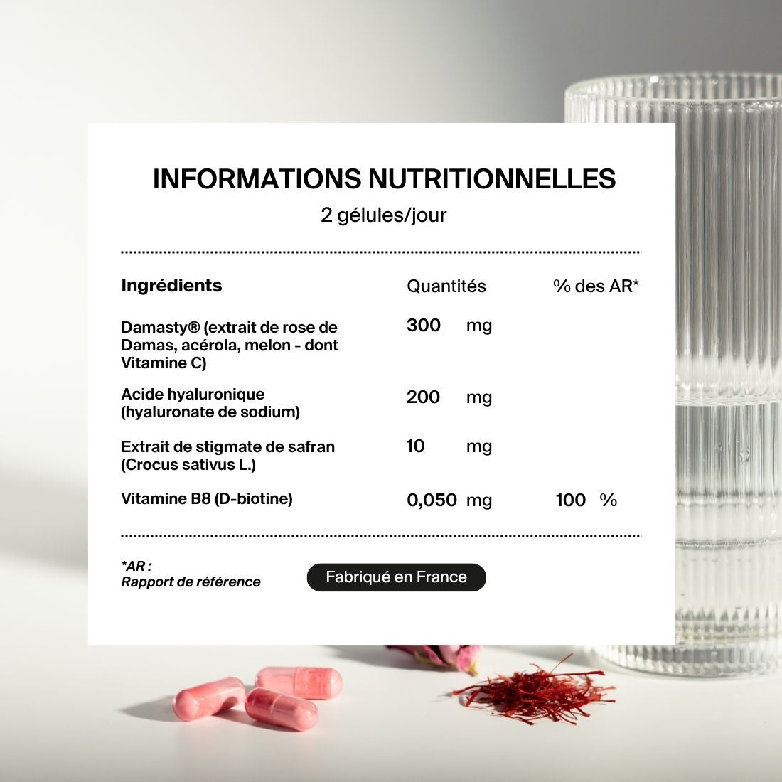 Éclat - Acide Hyaluronique + Safran