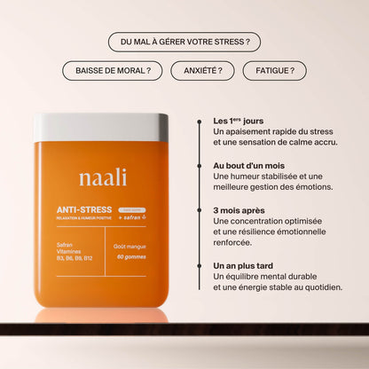 Gummies Anti-Stress au Safran