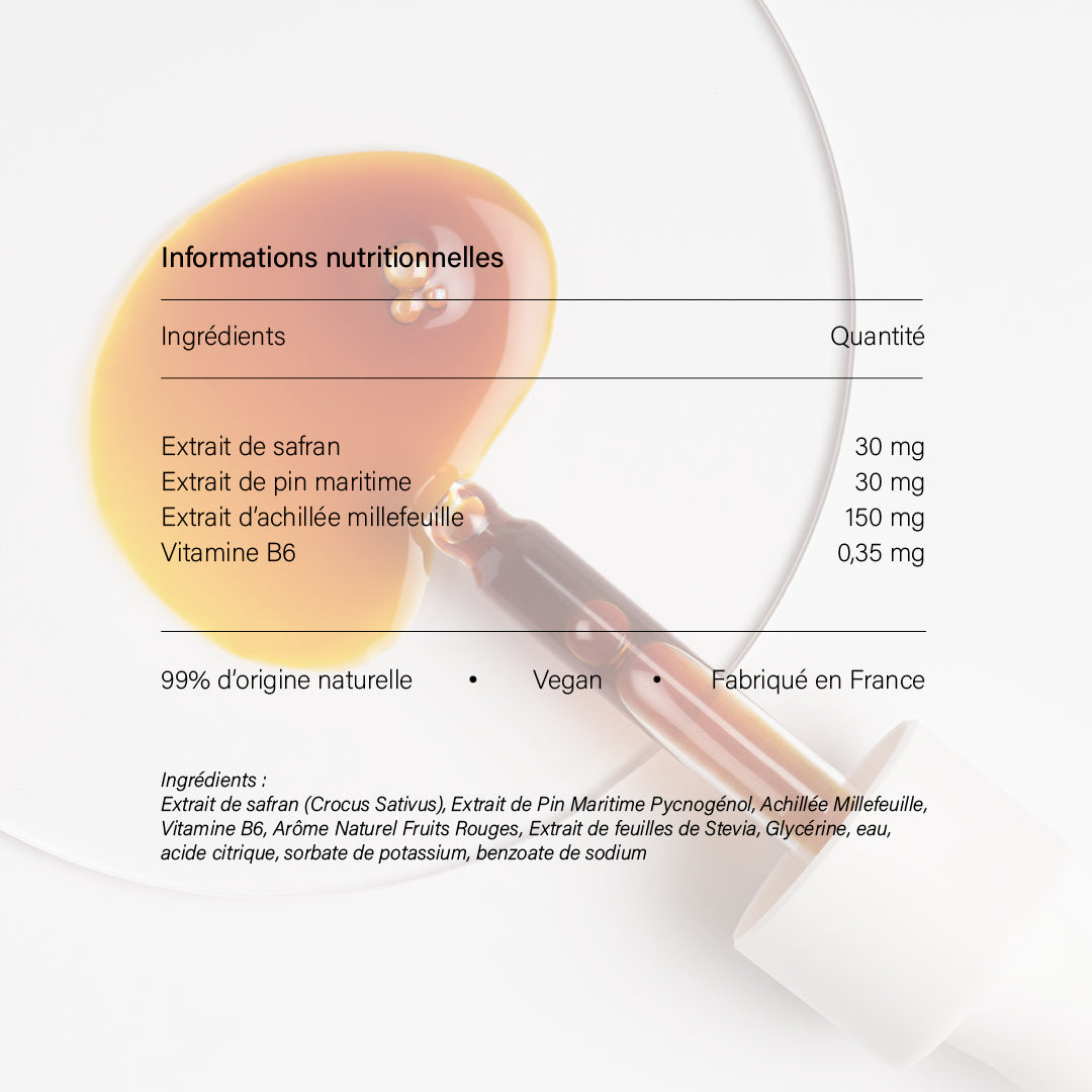 Confort Prémenstruel et Menstruel au Safran