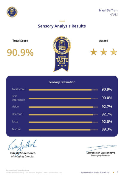 Safran d'Exception 100% Rouge