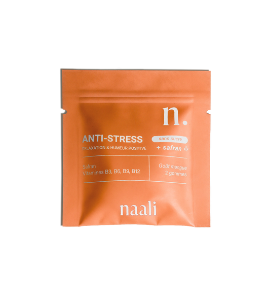 Gommes Anti-Stress au Safran - Échantillon
